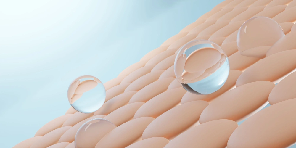 How can I hydrate dehydrated skin naturally?